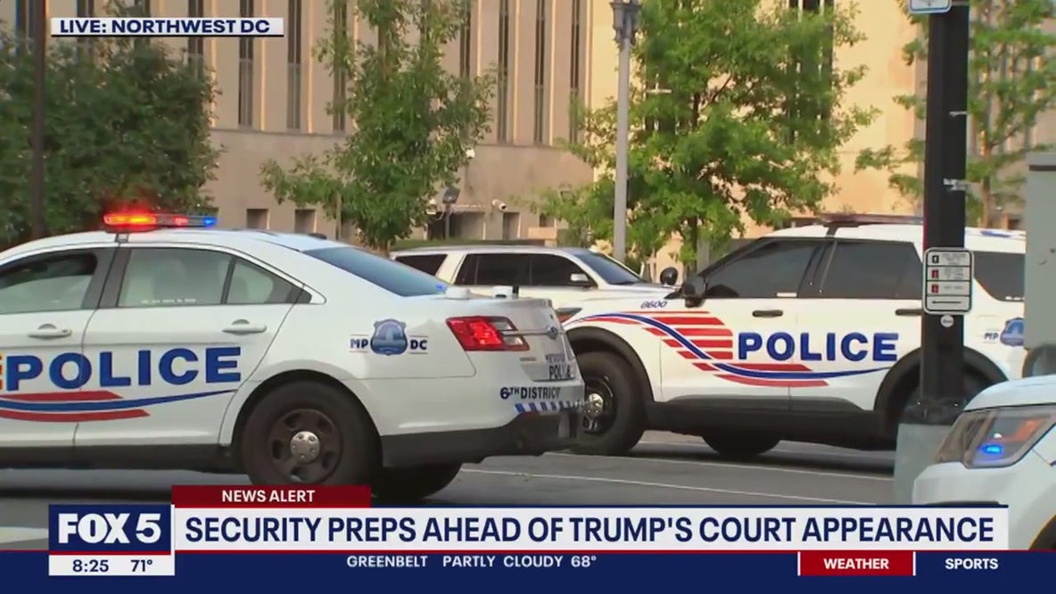 Security measures in place around US Capitol complex